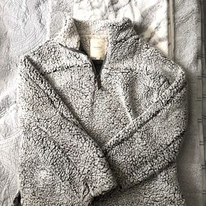 Thread & Supply Plush Quarter-Zip Sweatshirt